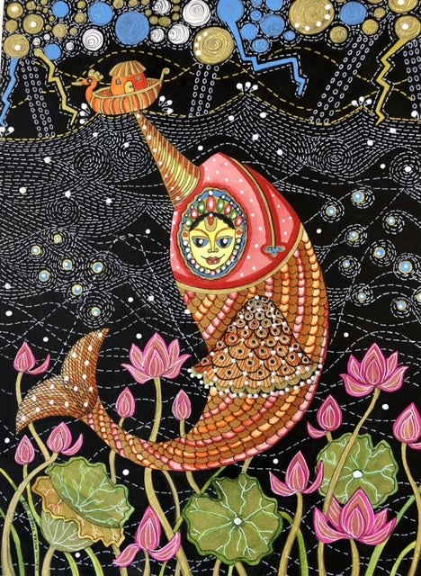 Dashavatara - Set of 10 Paintings