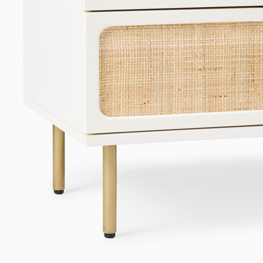 Cane Drawer Dresser