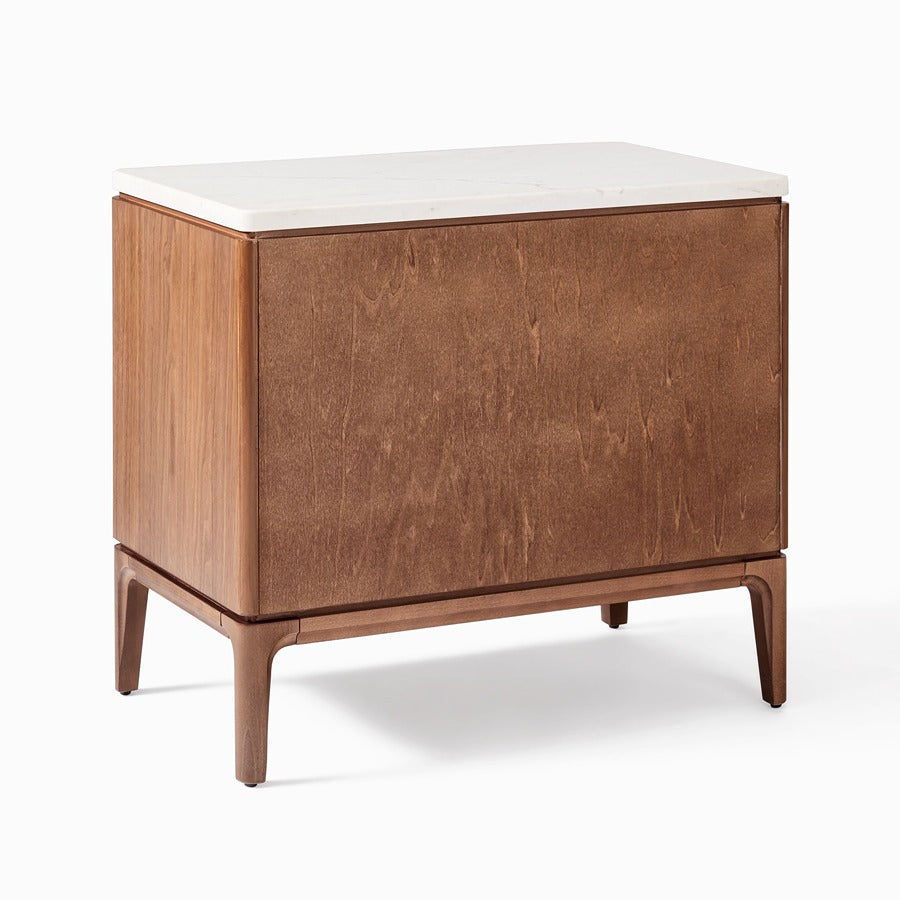 Acacia Wood Nightstand