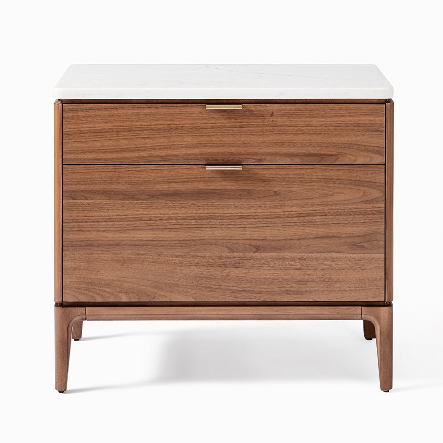 Acacia Wood Nightstand