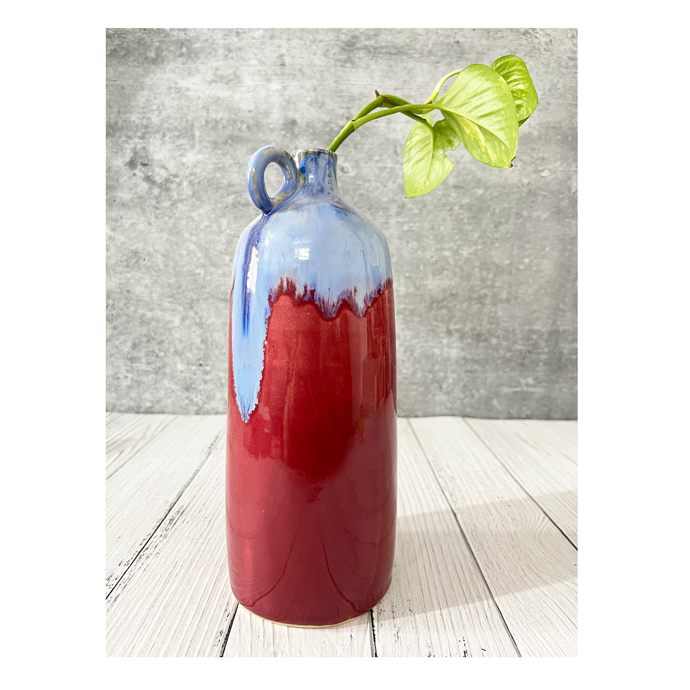 Tall Ruby - Ceramic Vase