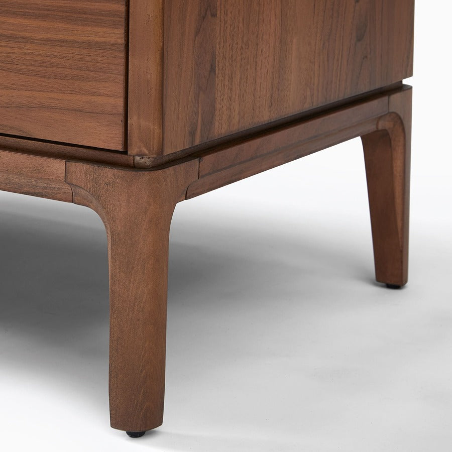 Acacia Wood Nightstand