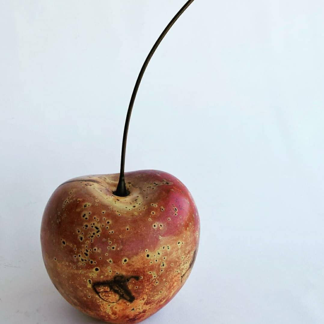 Giant Cherries. - Larger Than Life - 3 Dimensional ceramic wallart