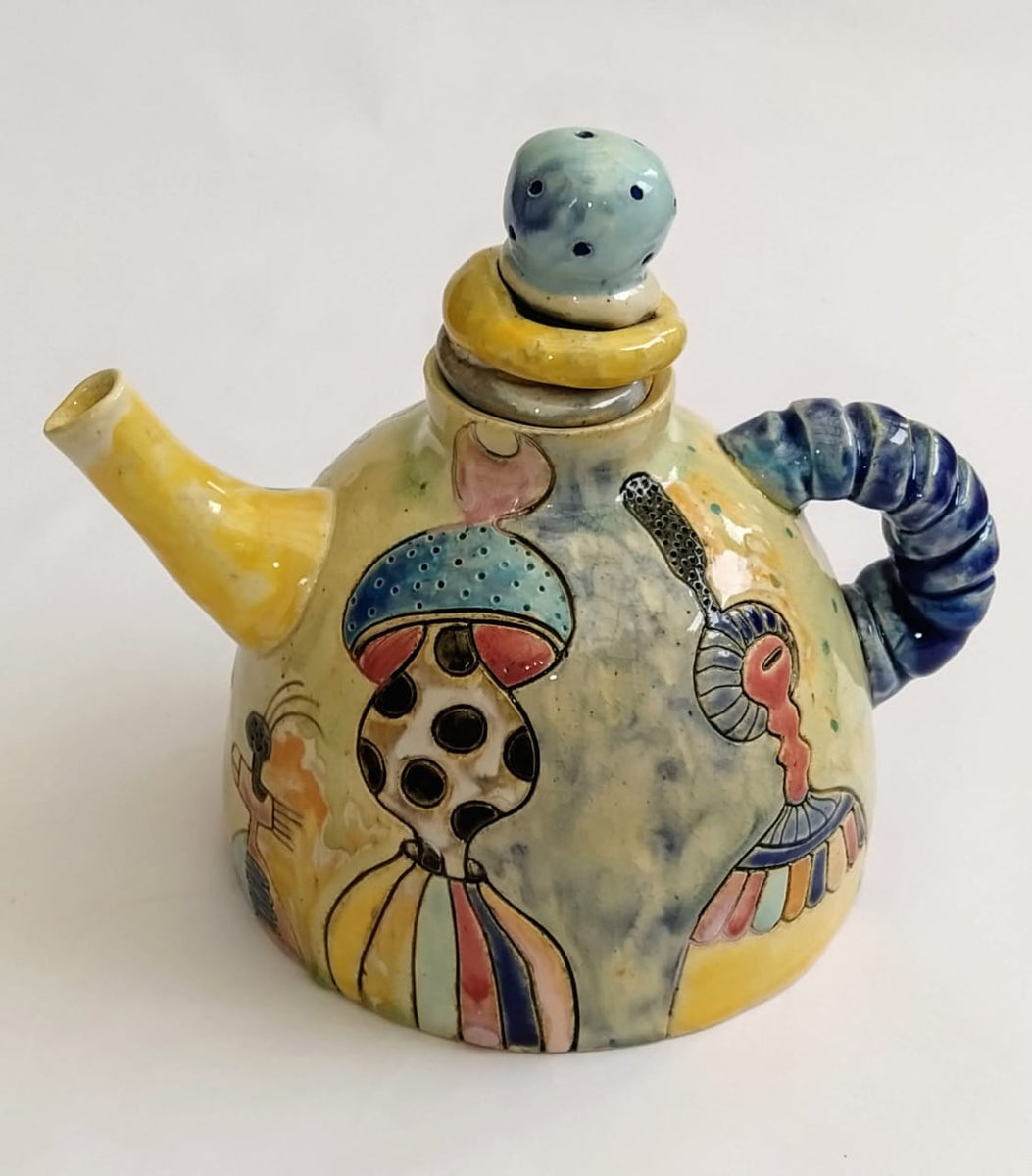 The Crazy Teapot Curator's Cart