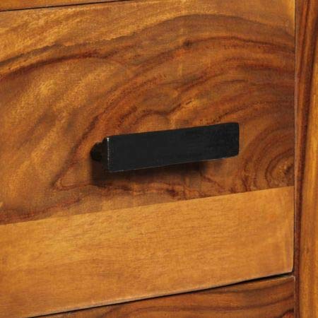 The kashth Sideboard 65x30x80 cm Solid Mango Wood Furniture Cabinets & Storage Buffets & Sideboards In Stock