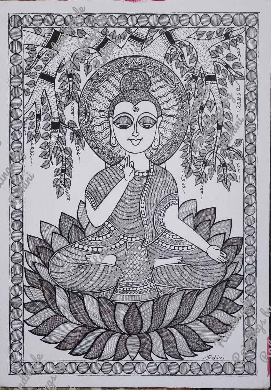 Buddha on lotus