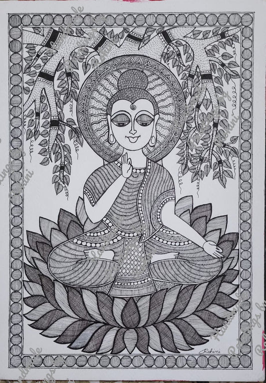 Buddha on lotus