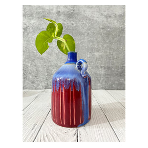 Dazzling Ruby - Ceramic Vase