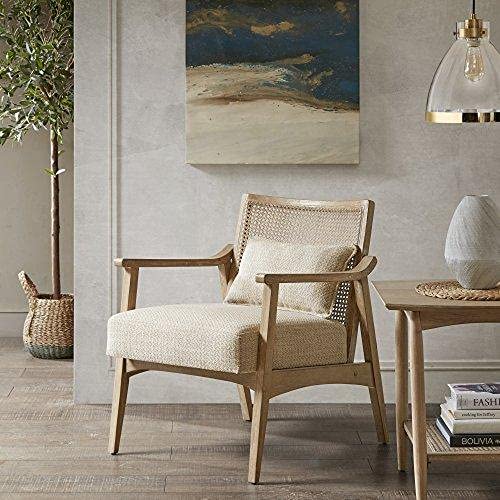 THE KASHTH Kelly Accent Chair, Light Brown