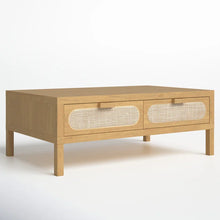 Load image into Gallery viewer, Maple Coffee Table with Drawers