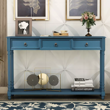 Load image into Gallery viewer, Modern Console Table with Storage Drawers