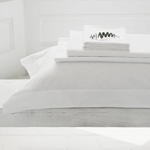 300TC white premium cotton pillow cases