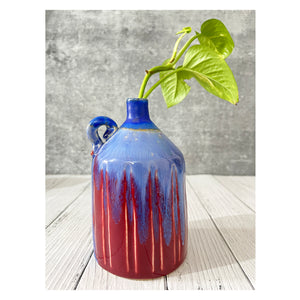 Dazzling Ruby - Ceramic Vase