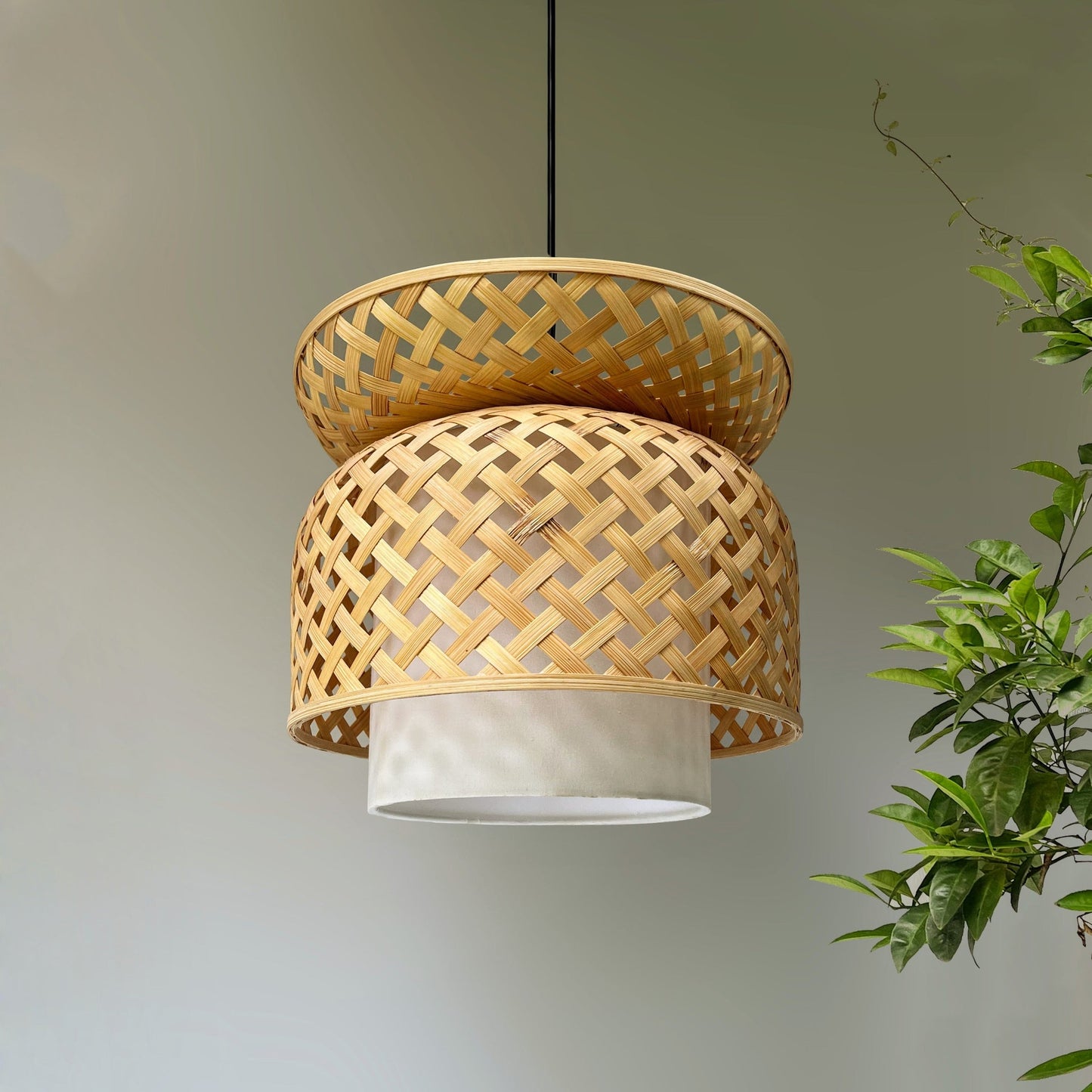 Lotus Pendant Lamp 30cm/12in Dia