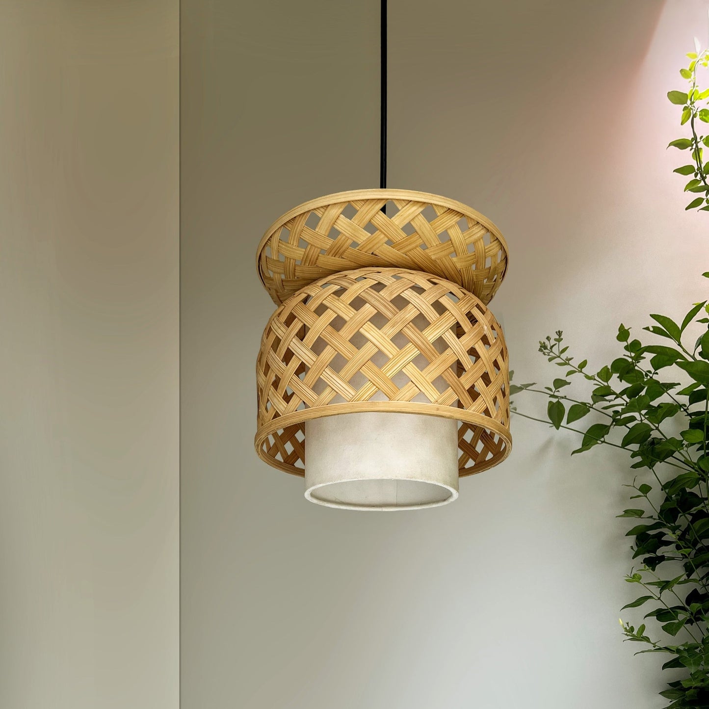 Lotus Pendant Lamp 20cm/8in Dia