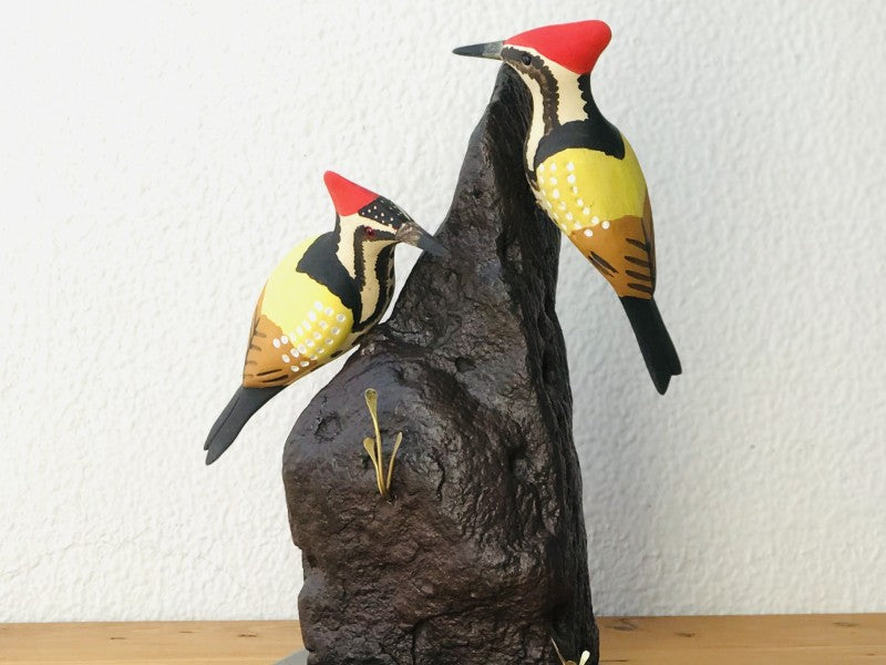 Exotic Table Tops – Woodpecker (pair)