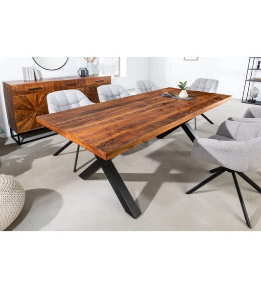 The kashth Wooden 6 Seater Dining Table Only for Living Room and Kitchen | Dinning Room Furniture