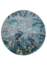 Load image into Gallery viewer, Inde Rose - Sea Blue/Indigo Hand Knotted Rug
