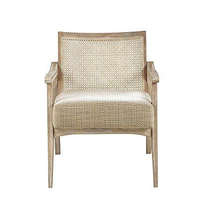 THE KASHTH Kelly Accent Chair, Light Brown