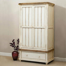 Load image into Gallery viewer, Annelise Wardrobe in White Finish