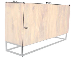 Handcrafted 3 Door Sideboard dimensions
