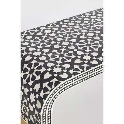 Moroccan Bone Inlay Coffee Table