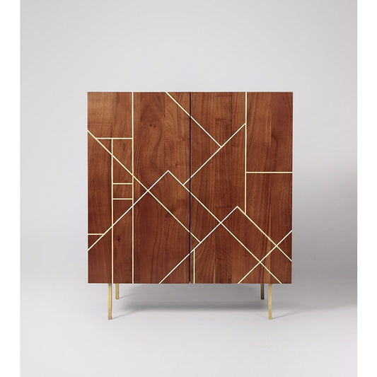 Brass Inlay Sideboard