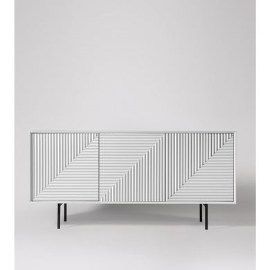 Charcoal White Sideboard