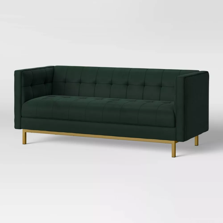 Emerald Green Upholstery Sofa