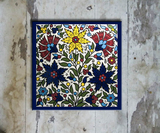 Hand painted IZNIK TILE -007