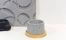 Load image into Gallery viewer, Concrete Cavern Planter - Grey