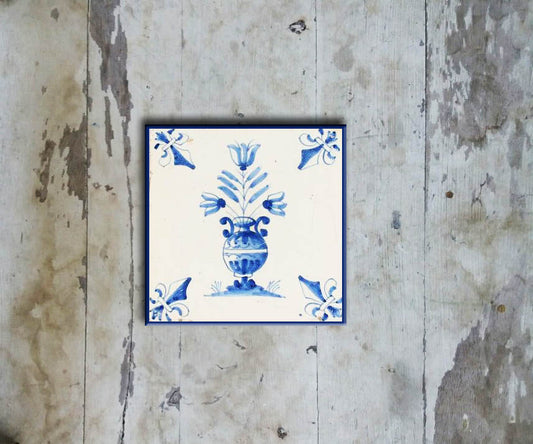 Hand painted DUTCH TILE-007