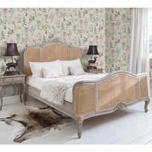 Load image into Gallery viewer, Rattan Painted Luxury French Bed