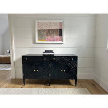 Load image into Gallery viewer, Indigo Blue Wood Buffet
