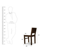Load image into Gallery viewer, Chair size comparison with human being