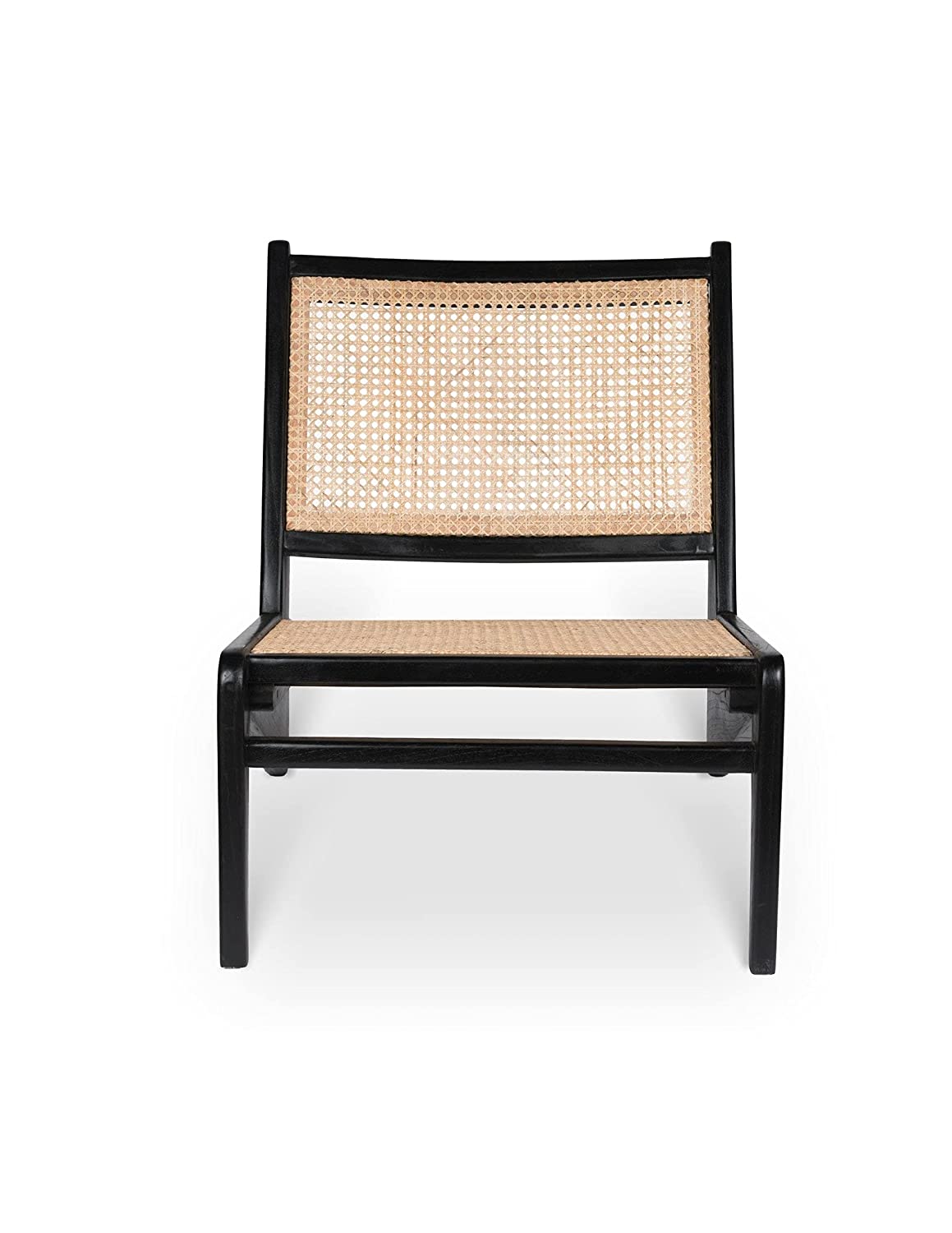 The kashth Wooden Pagoda Chair - Teakwood Polish, Brown