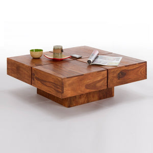 Designer Low Height Coffee Table 85x85 cms