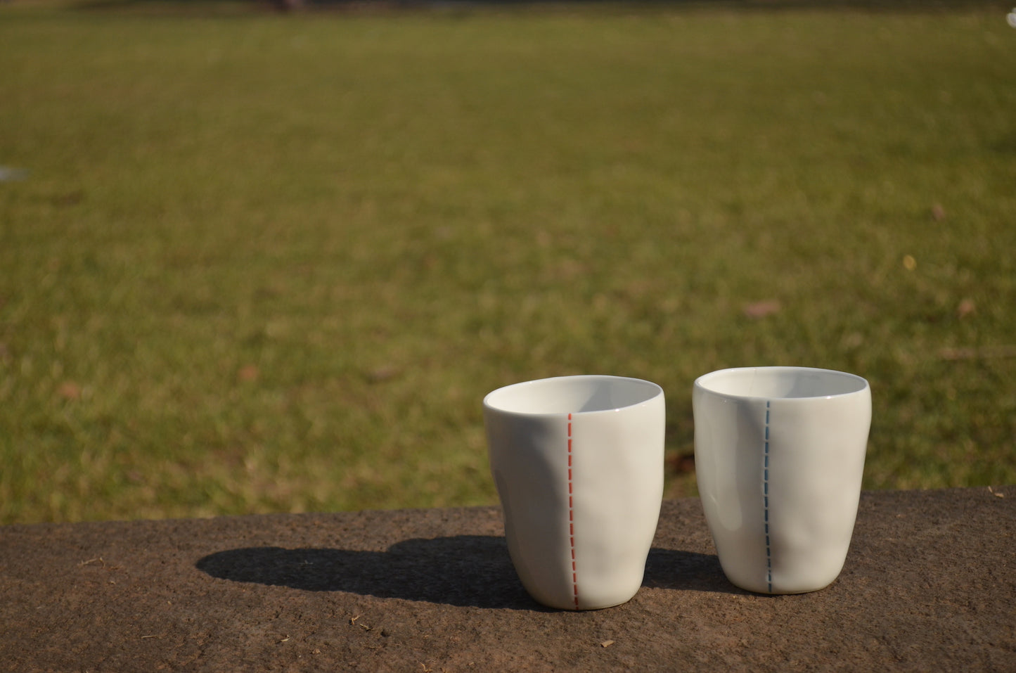 Wabisabi dashes tea cups