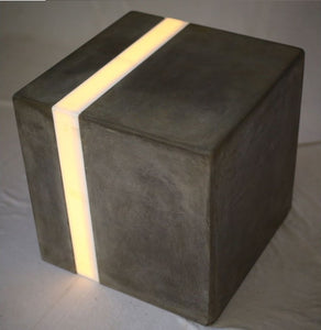 Side Table Concrete Corian