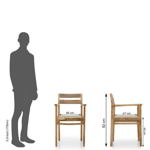 chair comparison with human being
