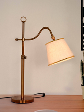Load image into Gallery viewer, Gold Adjustable European 23 Inch Steel Downlight Study Lamp