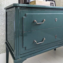 Load image into Gallery viewer, Forest Green Chest of Drawers