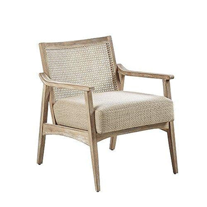 THE KASHTH Kelly Accent Chair, Light Brown