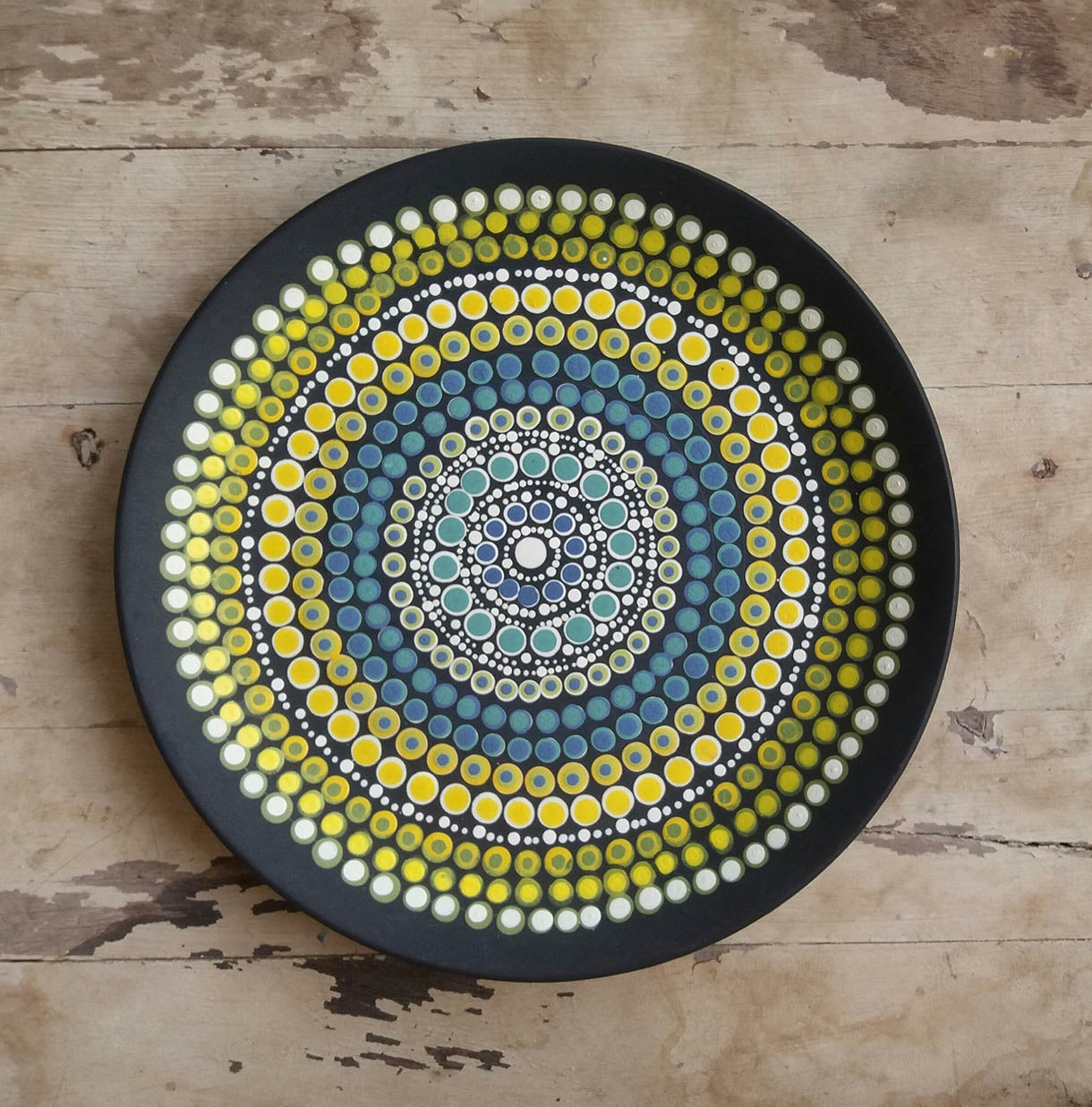 Hand painted Wall Plate 070-Australian