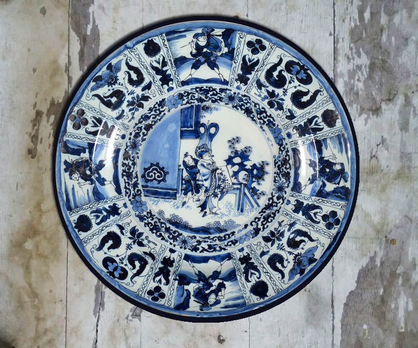 Exquisitely Hand Painted Fine Bone China,Chinese Wall Plate