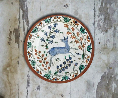 Handpainted Turkish Wall Plate - 091