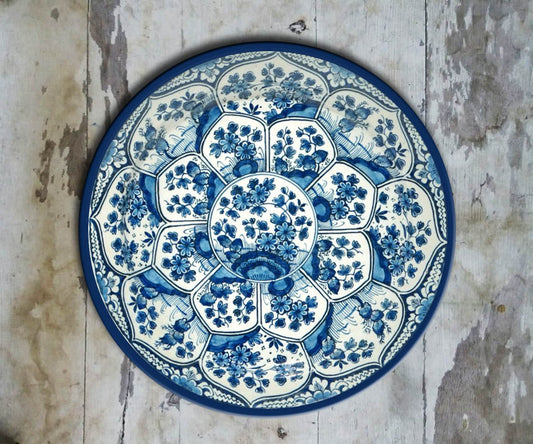 Hand Painted Dutch Wall Plate-051