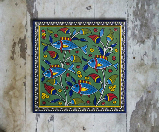 Hand painted IZNIK TILE -008