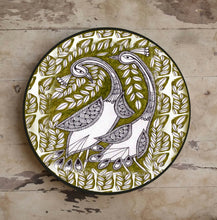 Load image into Gallery viewer, Hand painted &#39;Madhuban&#39; Wall Plates-033