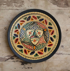 Hand painted Turkish Wall Plate-076